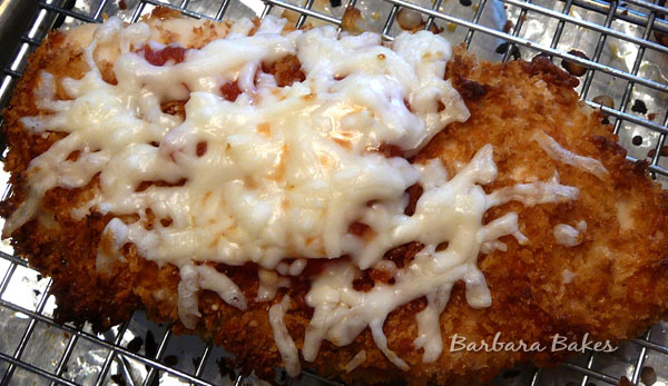 Lighter Chicken Parmesan