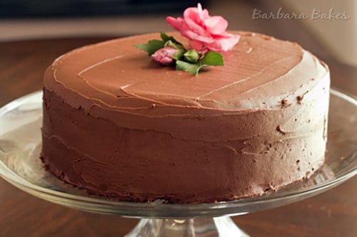 Perfectly Chocolate Cake with Perfectly Chocolate Frosting